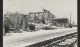 Dworzec osobowy. 6 grudnia 1945 r.